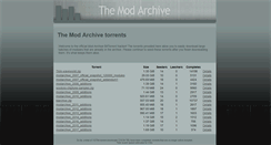 Desktop Screenshot of lite.modarchive.org